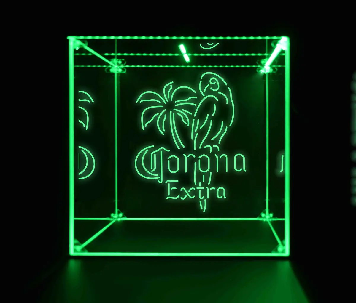Wine, Champagne, Liquor, Beverage Bottle Led Display Case, Corona Collection 2