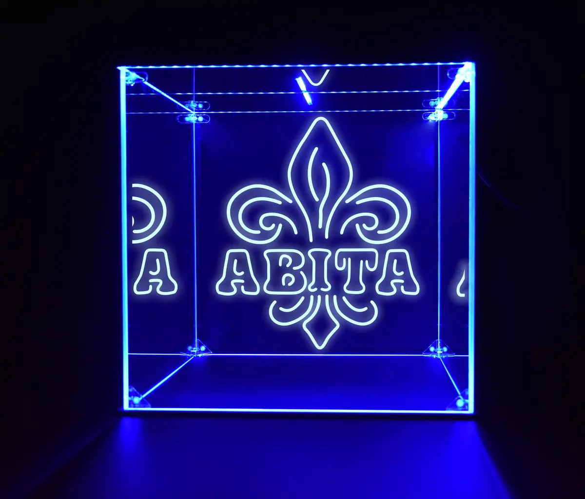 Wine, Champagne, Liquor, Beverage Bottle Led Display Case, Abita Collection 1
