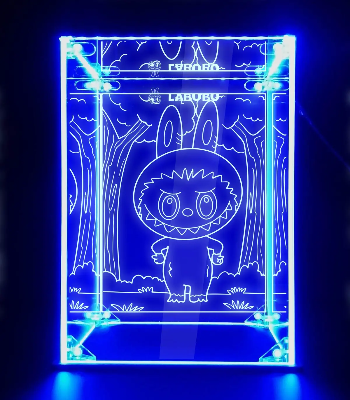 Labubu Monsters Doll  Led Display Case, Blind Box Showcase 1