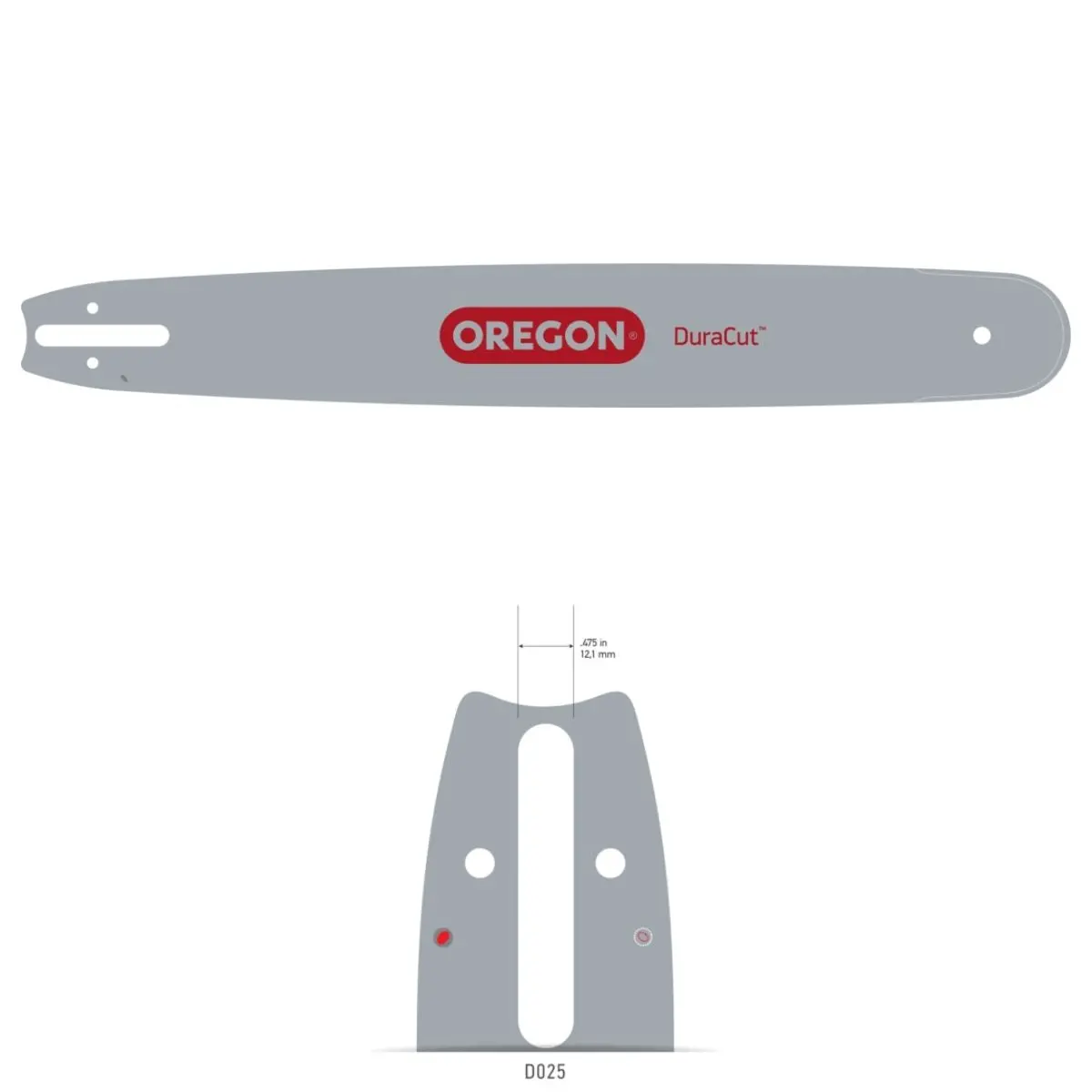 Oregon Duracut™ Chainsaw Bar, 20" D025 1