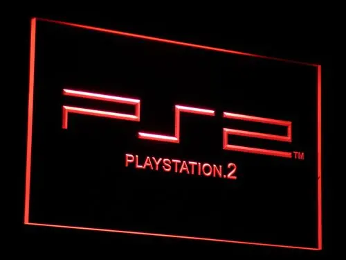 Playstation Ps2 Neon Light Led Sign 1