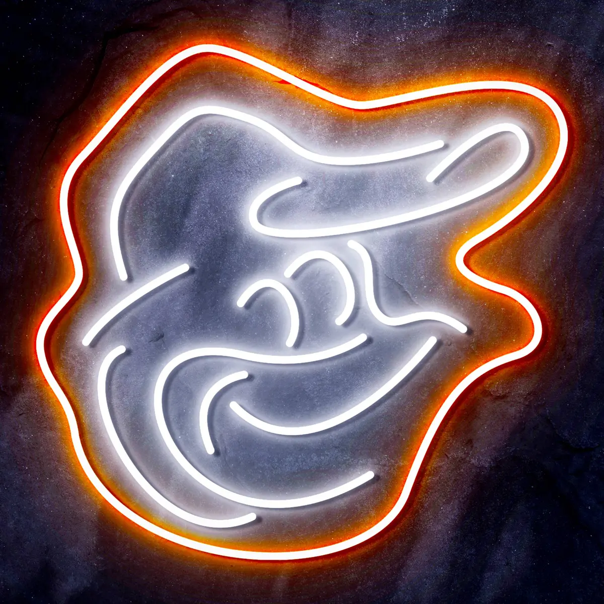 Mlb Baltimore Orioles Bar Neon Flex Led Sign 1