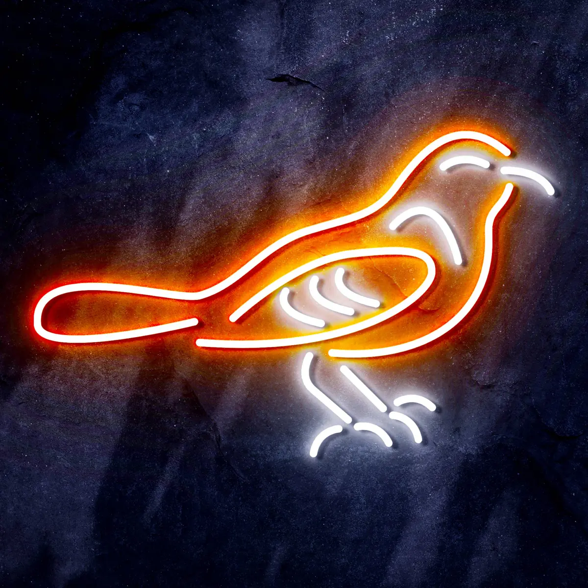 Mlb Baltimore Orioles Bar Neon Flex Led Sign 1