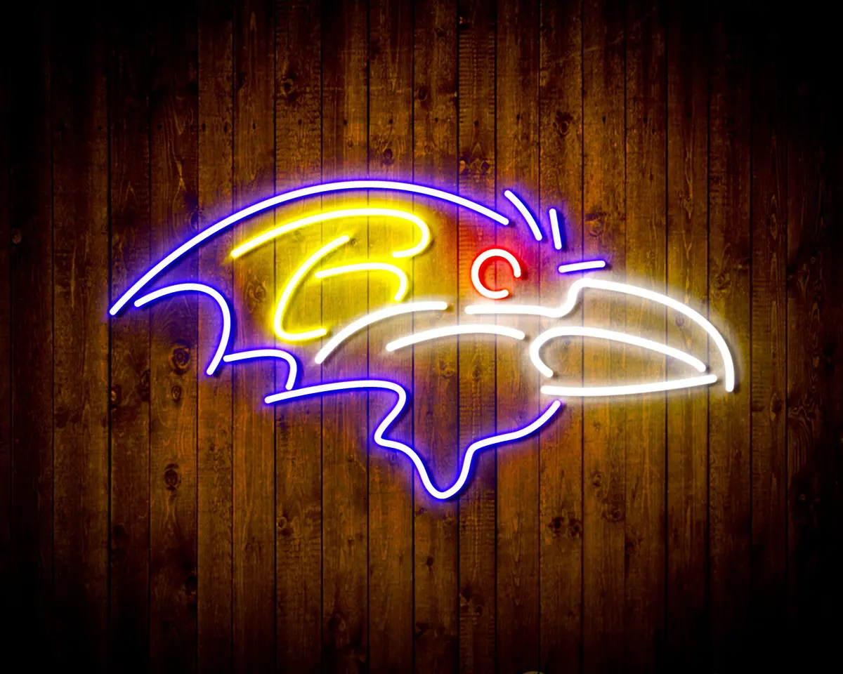 Baltimore Ravens Bar Neon Flex Led Sign 2