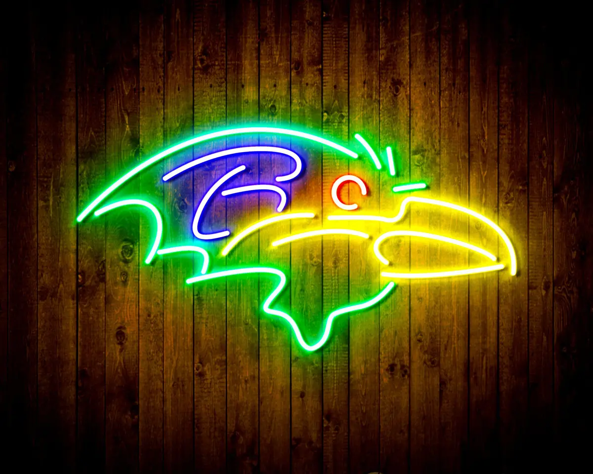 Baltimore Ravens Bar Neon Flex Led Sign 3
