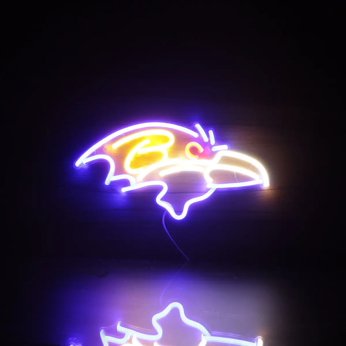 Baltimore Ravens Bar Neon Flex Led Sign 1