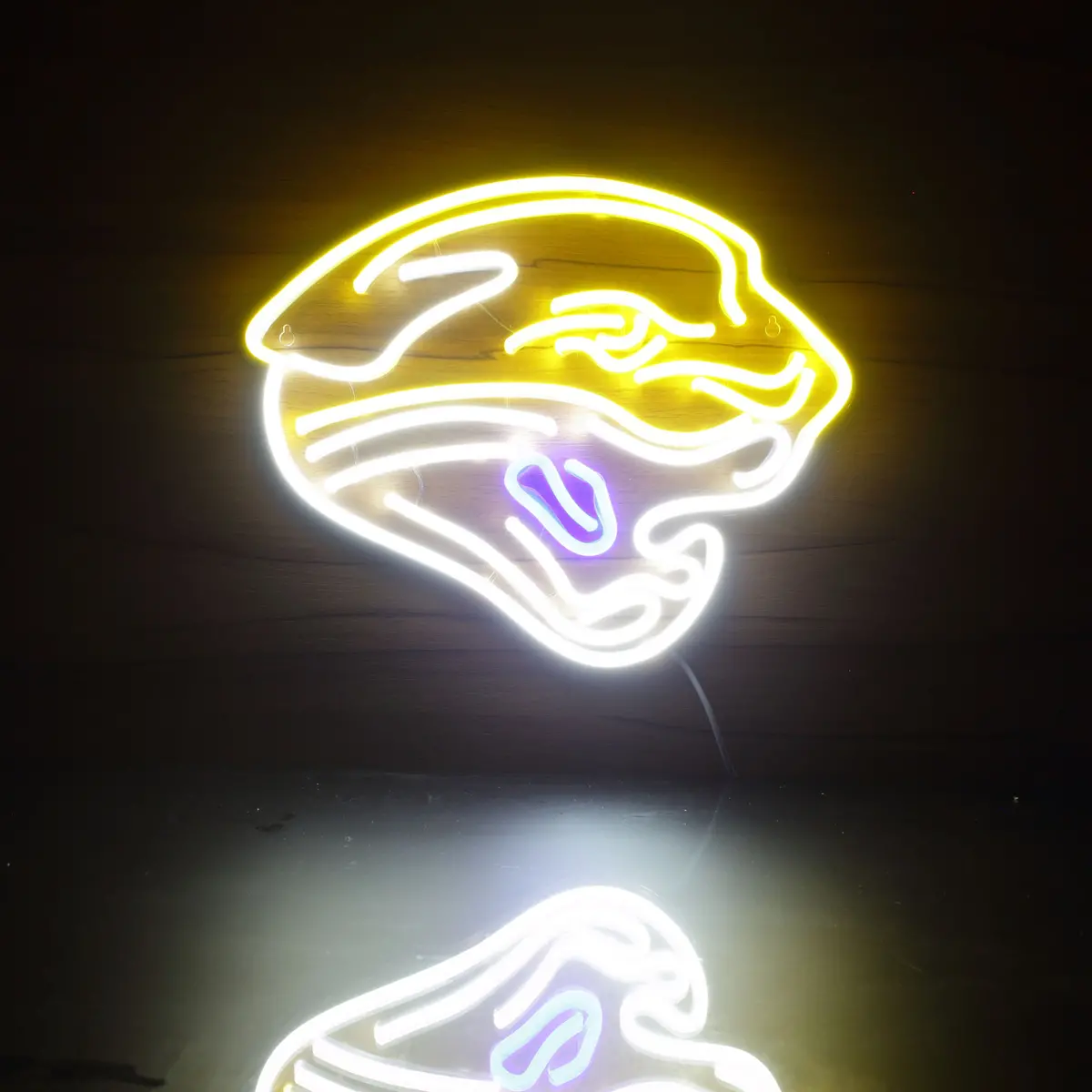 Jacksonville Jaguars Neon-Like Flex Led Sign Multi Color 1