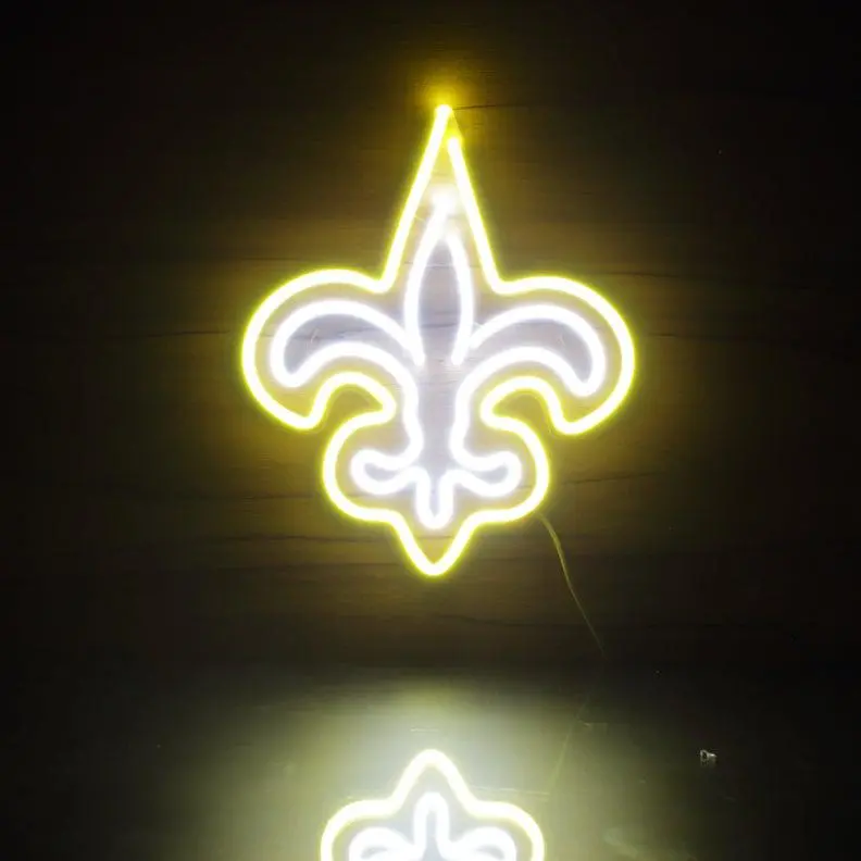 New Orleans Saints Bar Wall Neon Flex Led Sign 1