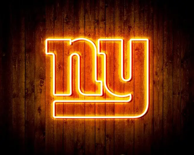 New York Giants Neon-Like Flex Led Sign 6