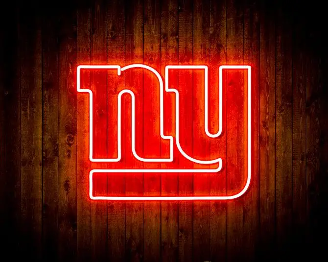 New York Giants Neon-Like Flex Led Sign 8