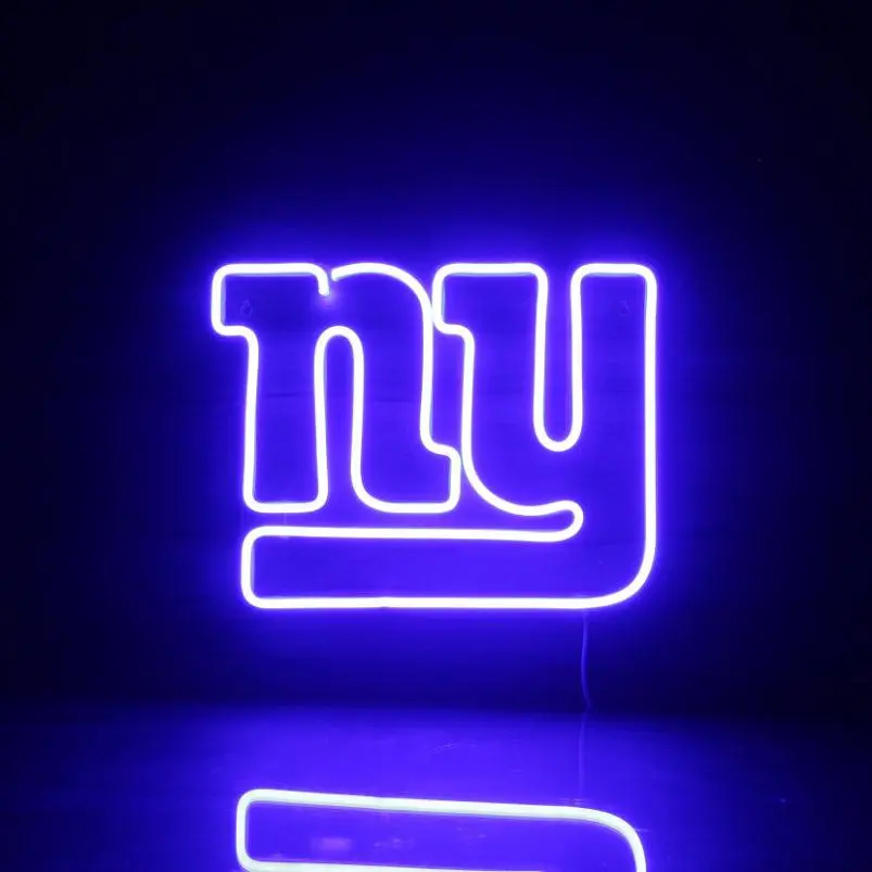 New York Giants Neon-Like Flex Led Sign 2