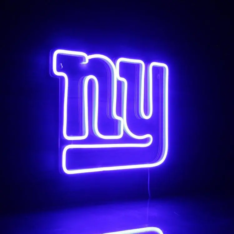 New York Giants Neon-Like Flex Led Sign 1