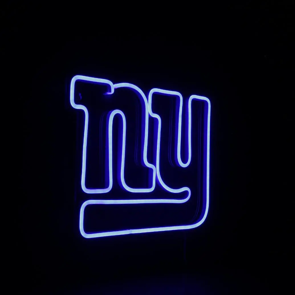 New York Giants Neon-Like Flex Led Sign 4