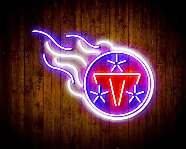 Tennessee Titans Neon-Like Flex Led Sign 3