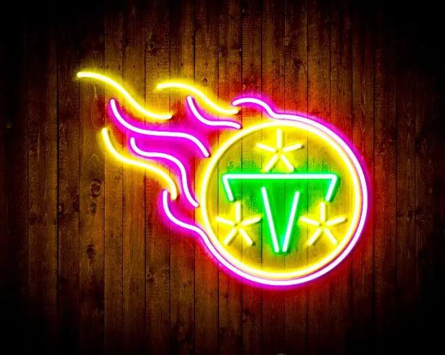 Tennessee Titans Neon-Like Flex Led Sign 4