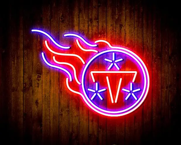 Tennessee Titans Neon-Like Flex Led Sign 1