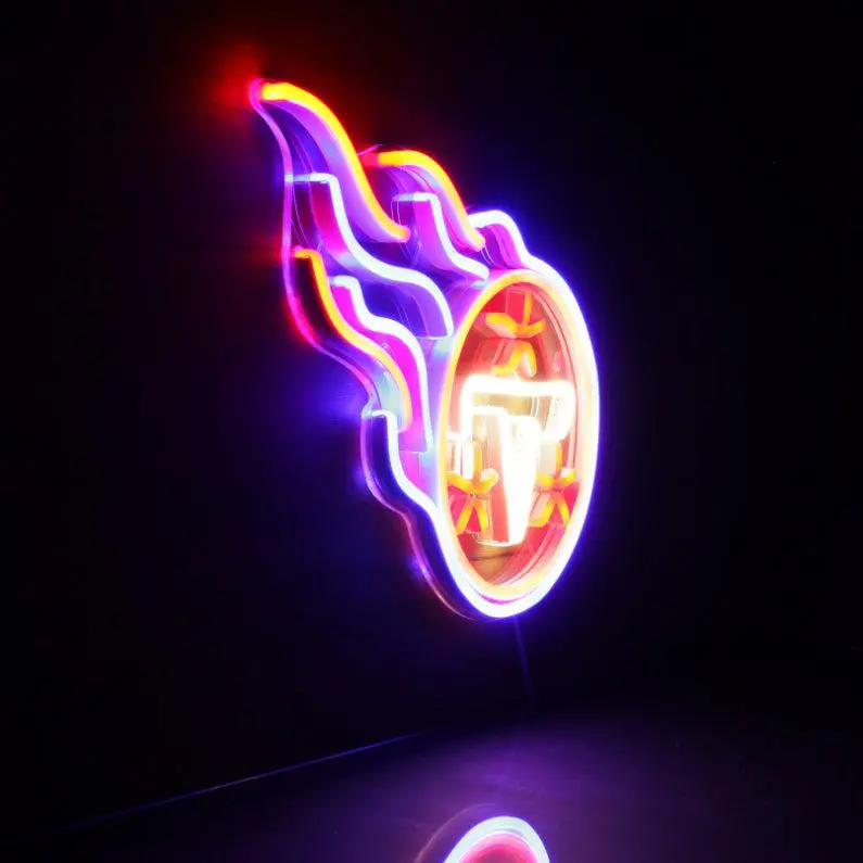 Tennessee Titans Neon-Like Flex Led Sign 2