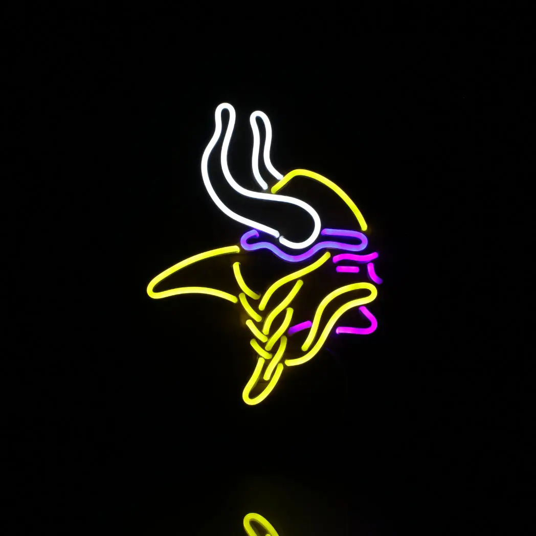 Minnesota Vikings Bar Neon-Like Flex Led Sign 2