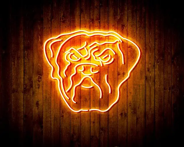 Cleveland Browns Dog Pound Neon-Like Flex Led Sign 6