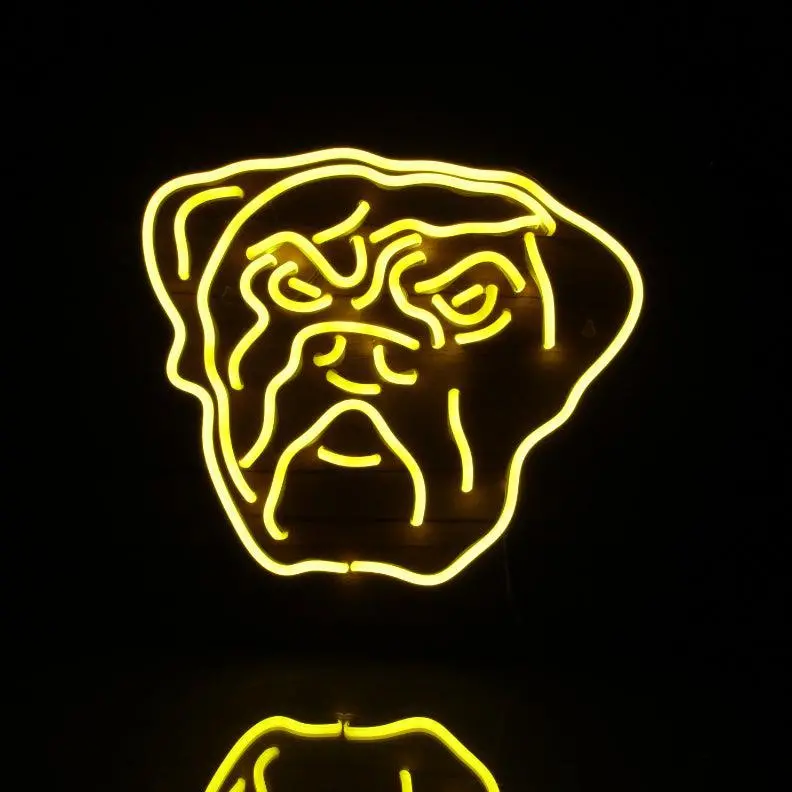 Cleveland Browns Dog Pound Neon-Like Flex Led Sign 1