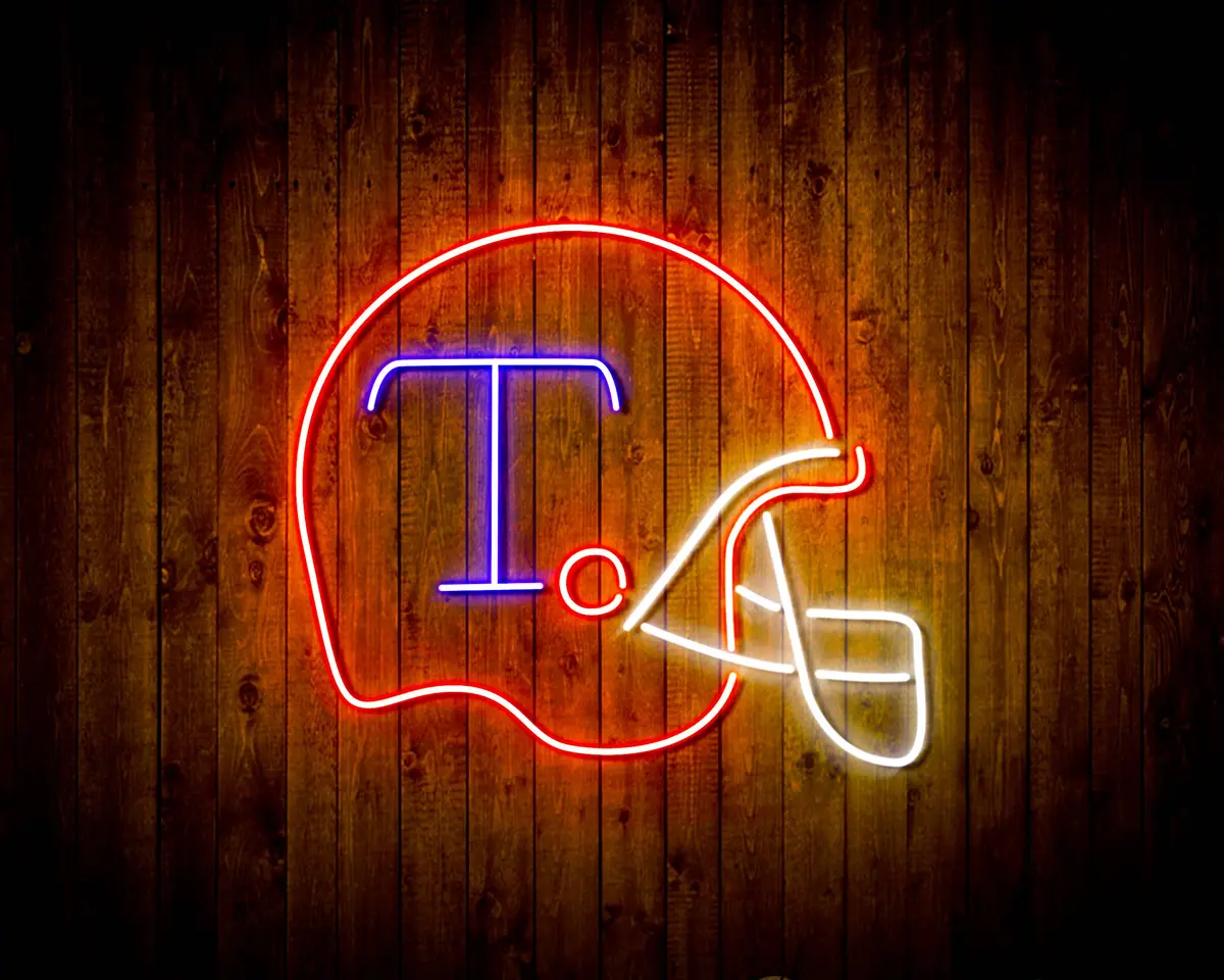 Nfl Helmet Tennessee Titans Bar Neon Flex Led Sign 3