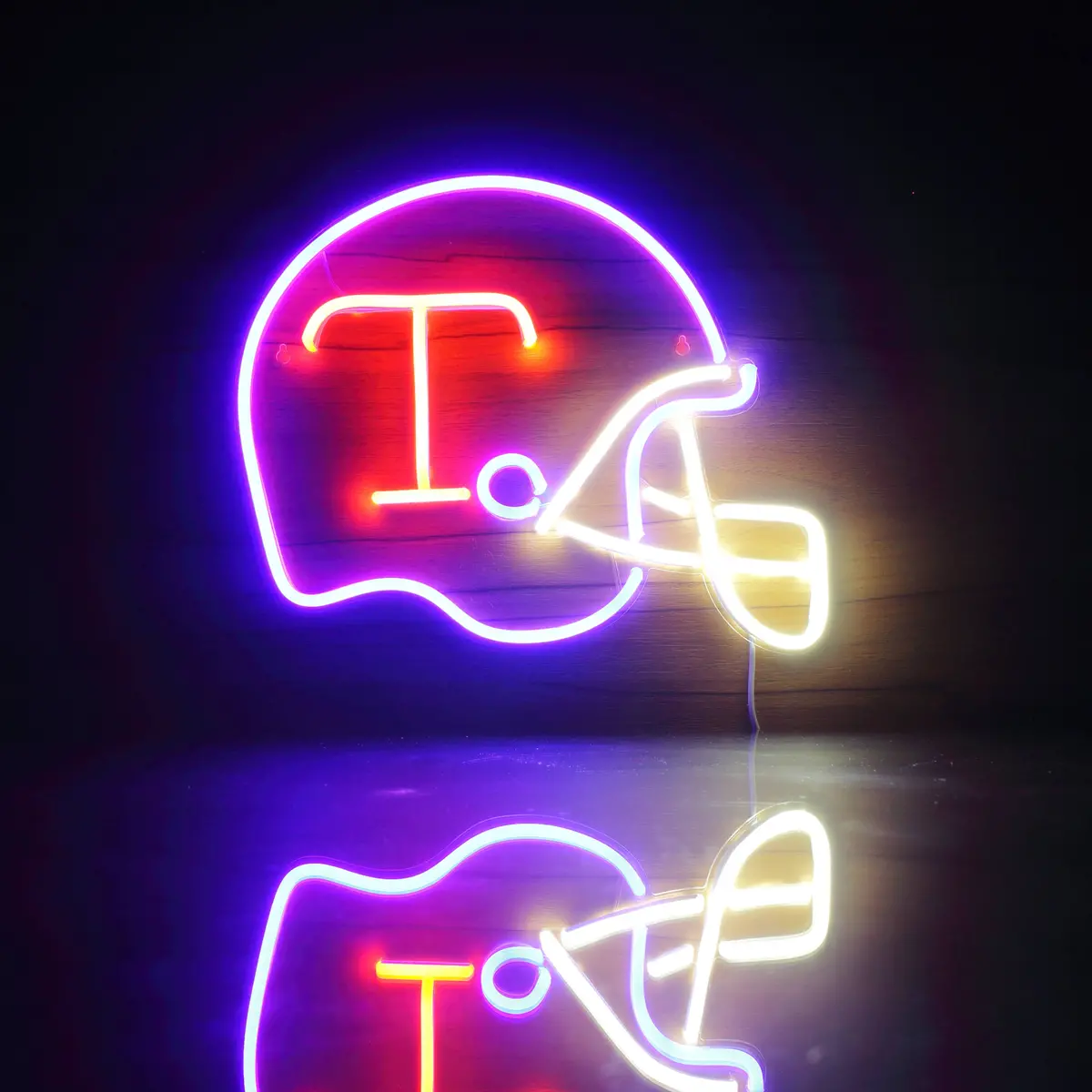 Nfl Helmet Tennessee Titans Bar Neon Flex Led Sign 1