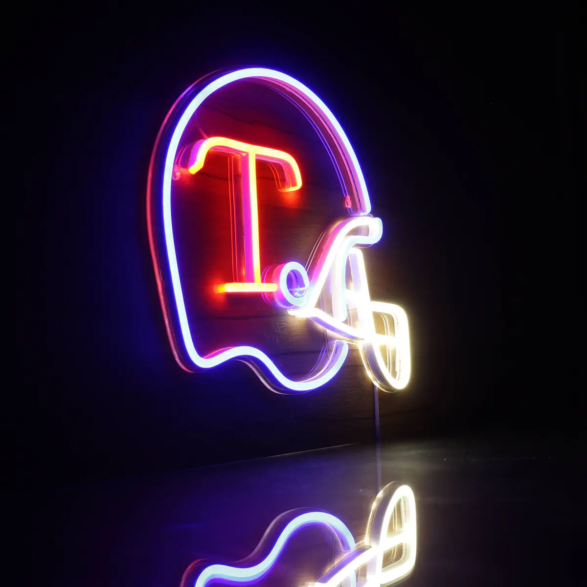 Nfl Helmet Tennessee Titans Bar Neon Flex Led Sign 2