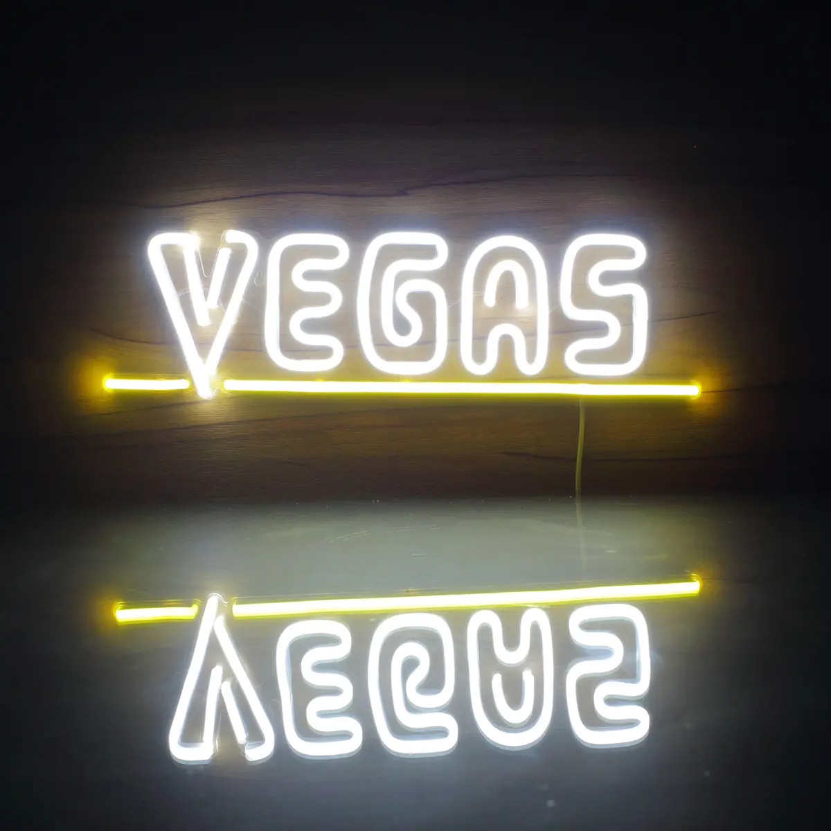 Nhl Vegas Golden Knights Bar Neon Flex Led Sign 1