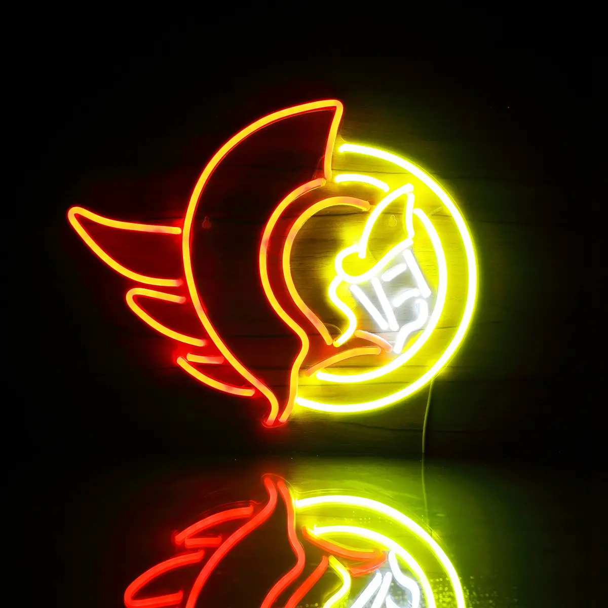 Nhl Ottawa Senators Bar Neon Flex Led Sign 1