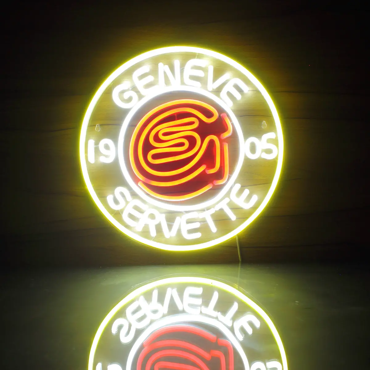 Genève-Servette Hc Sa Bar Neon Flex Led Sign 1