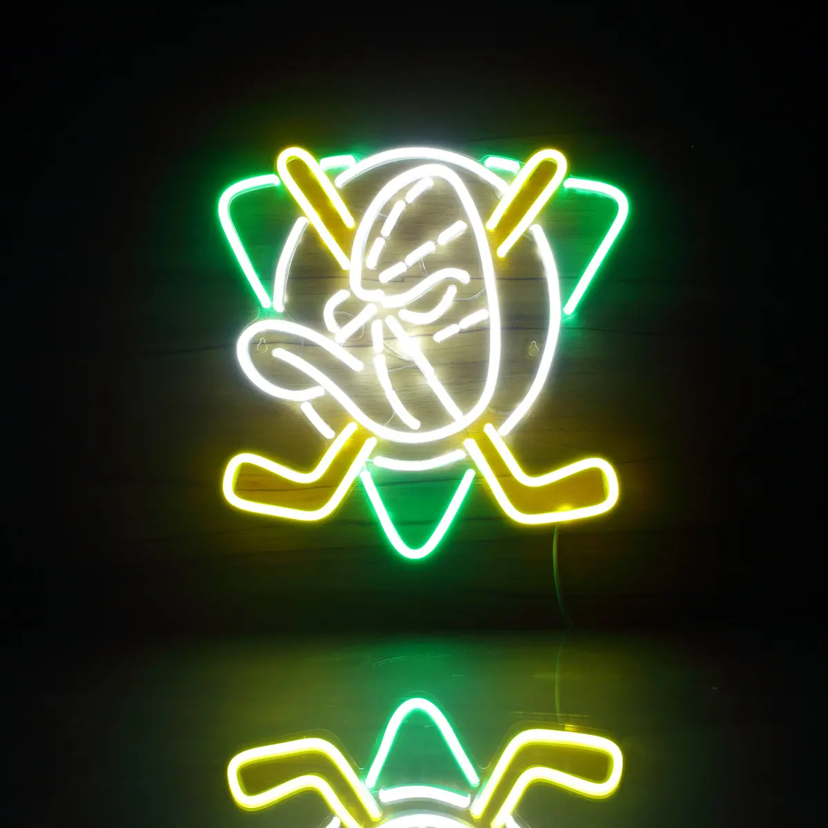 Nhl Anaheim Ducks Bar Neon Flex Led Sign 1