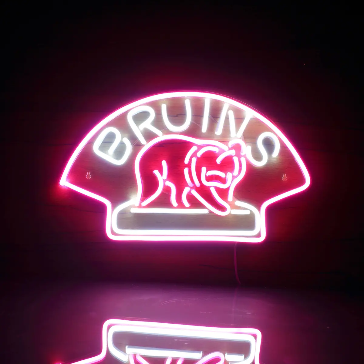 Nhl Boston Bruins Bar Neon Flex Led Sign 1
