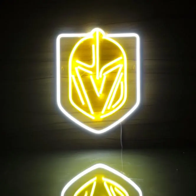Vegas Golden Knights Handmade Neon Flex Led Sign 1