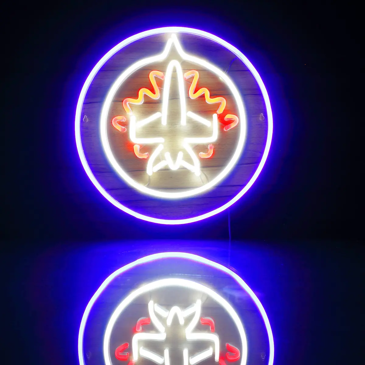 Nhl Winnipeg Jets Bar Neon Flex Led Sign 1