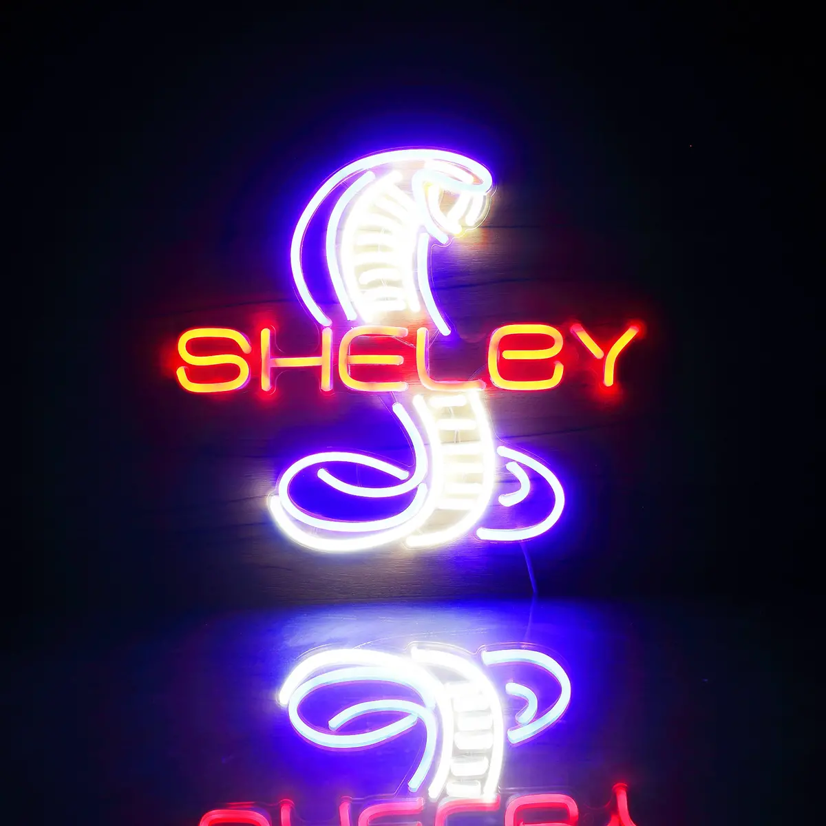 Nhl Shelby Bar Neon Flex Led Sign 1