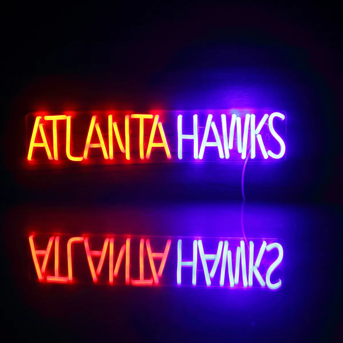 Nba Atlanta Hawks Bar Neon Flex Led Sign 1