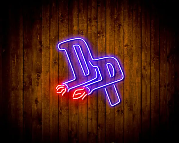 Detroit Pistons Handmade Neon Flex Led Sign 2