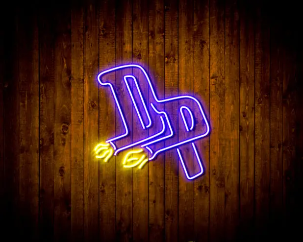 Detroit Pistons Handmade Neon Flex Led Sign 7