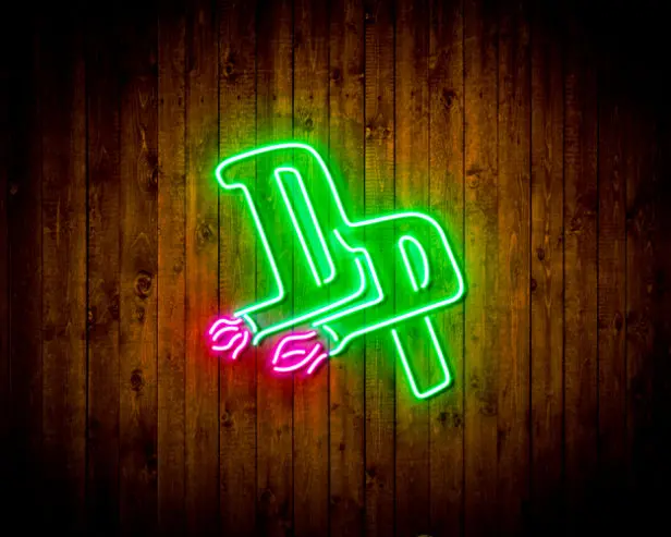 Detroit Pistons Handmade Neon Flex Led Sign 8