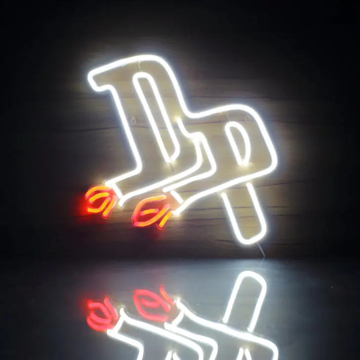 Detroit Pistons Handmade Neon Flex Led Sign 1