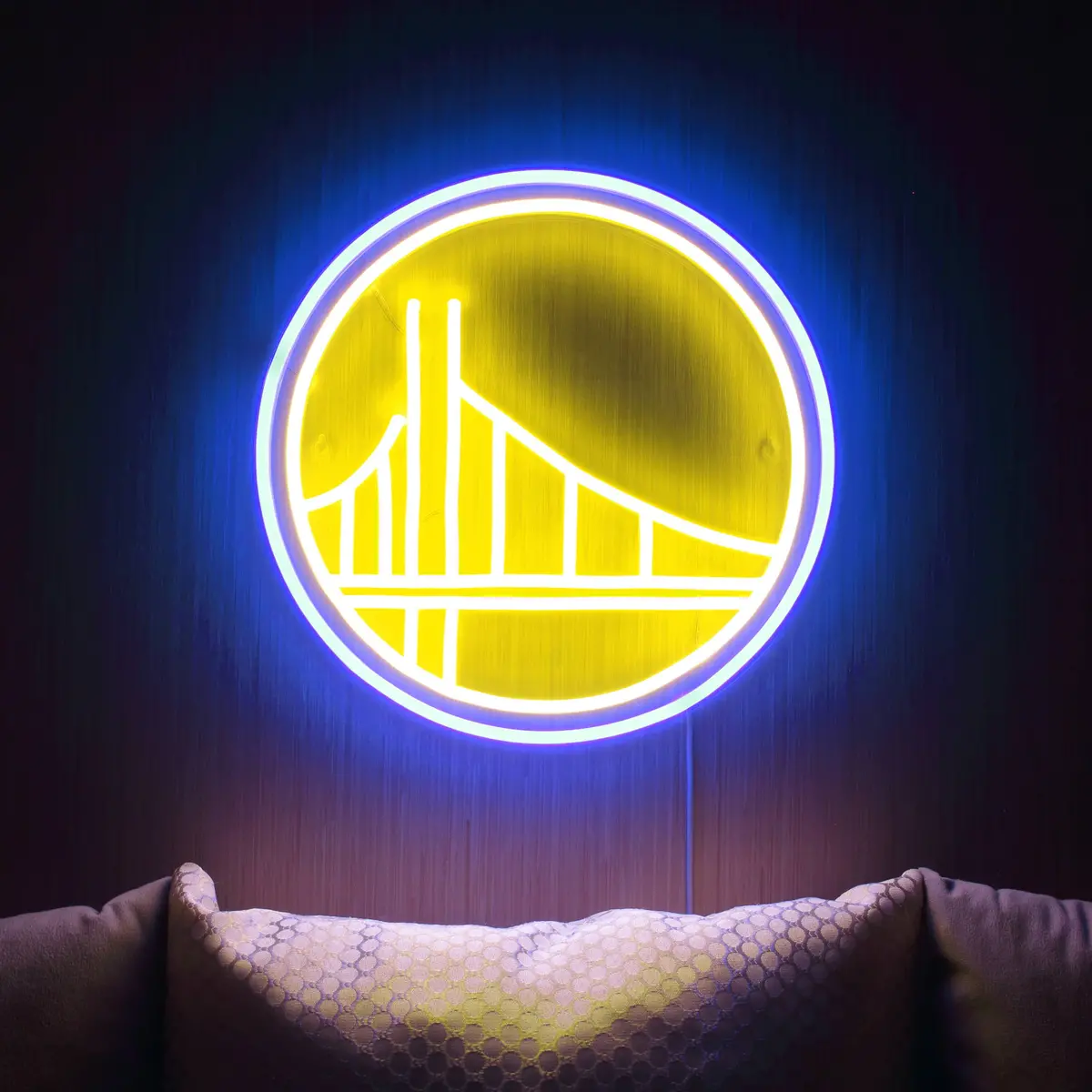 Nba Golden State Warriors Flex Neon Led Sign 1