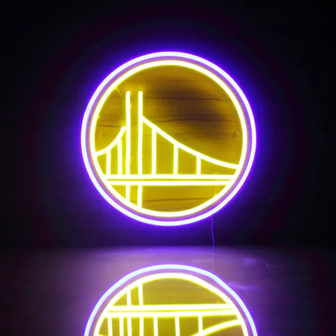 Golden State Warriors Handmade Neon Flex Led Sign 1