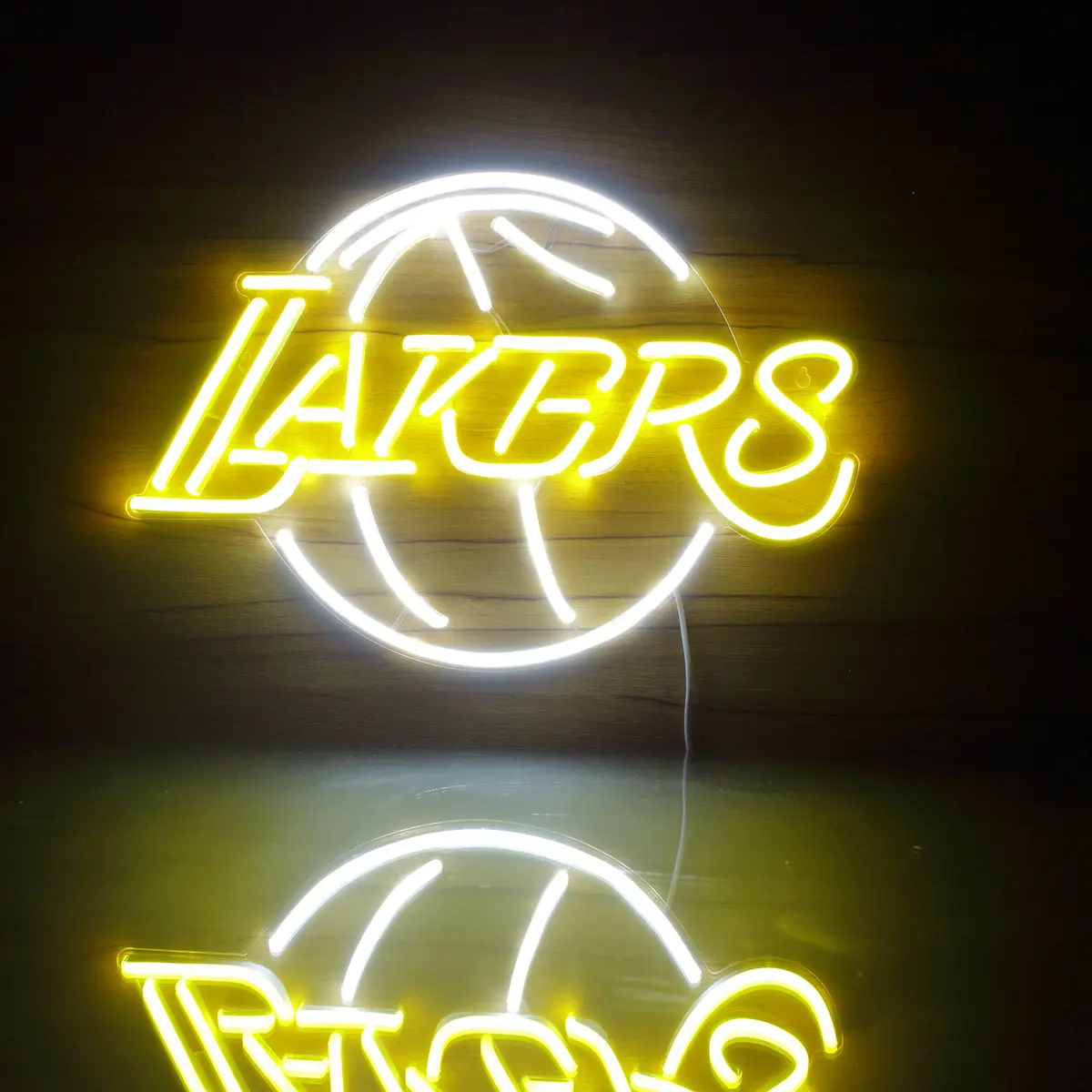 Los Angeles Lakers Bar Neon Flex Led Sign 2