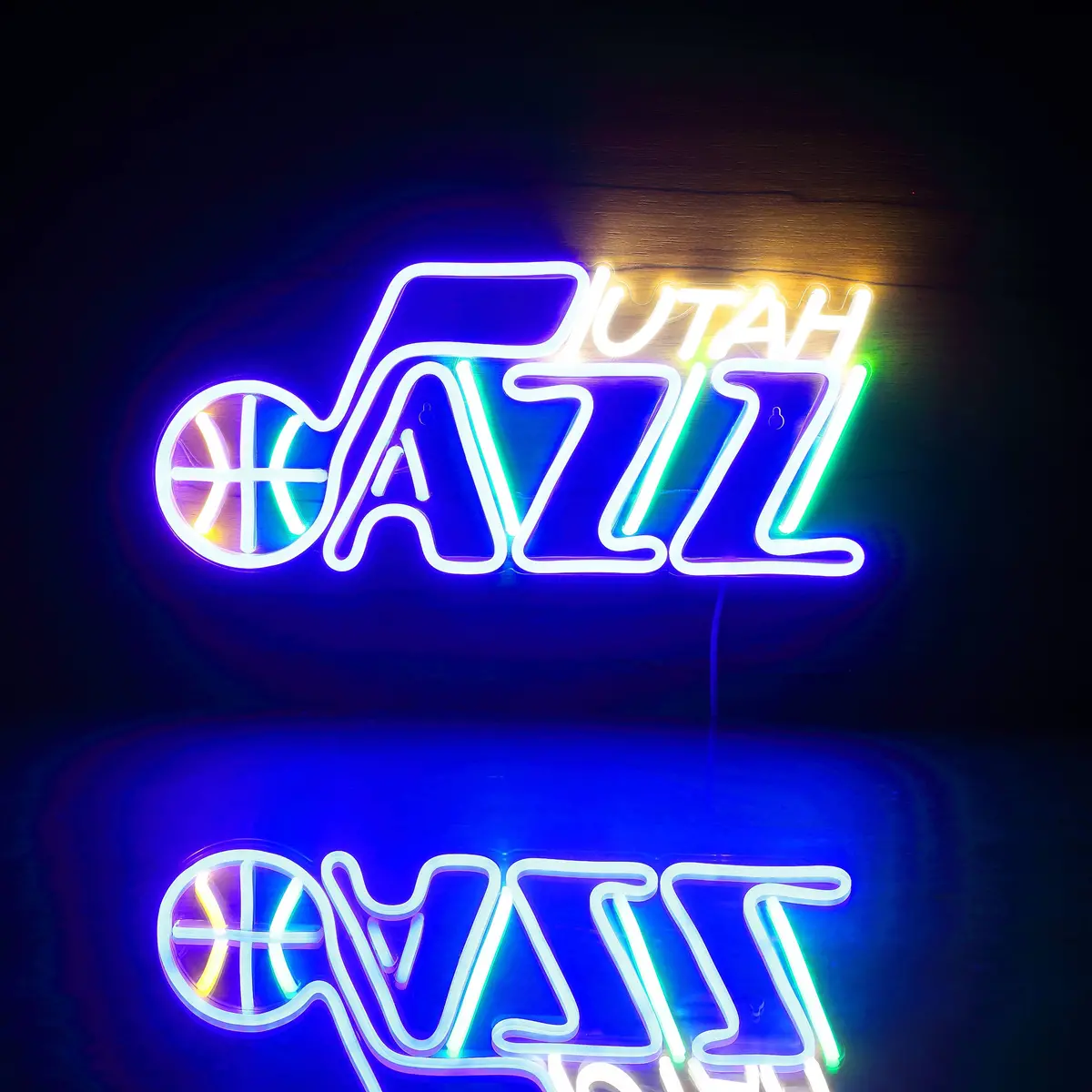 Nba Utah Jazz Bar Neon Flex Led Sign 1