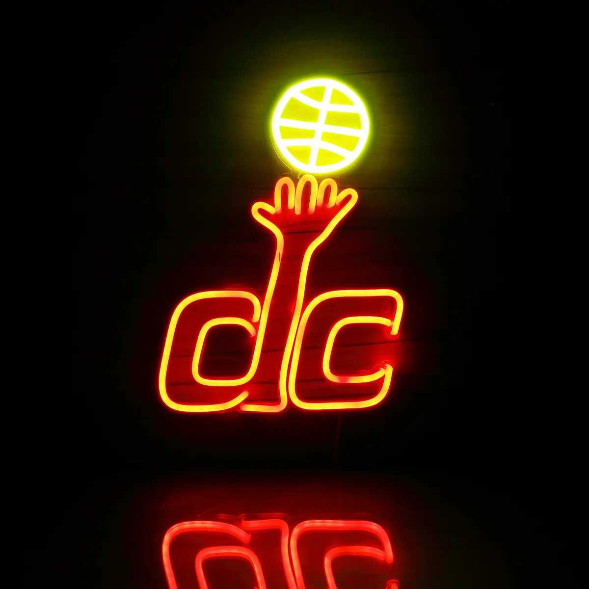 Nba Washington Wizards Bar Neon Flex Led Sign 1
