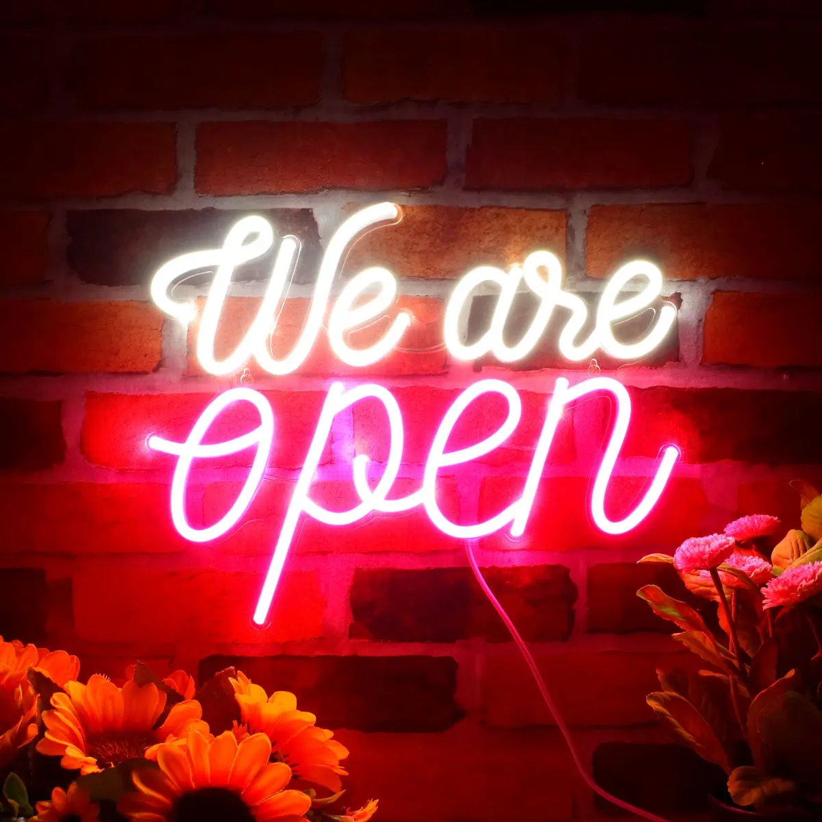 We Are Open Neon Flex Led Sign 1