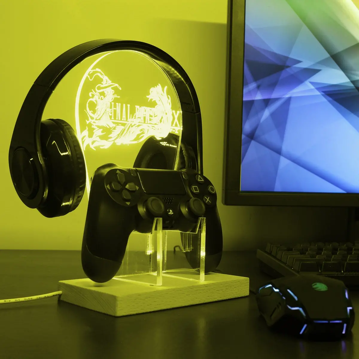 Final Fantasy 10 Led Gaming Headset Controller Stand 1