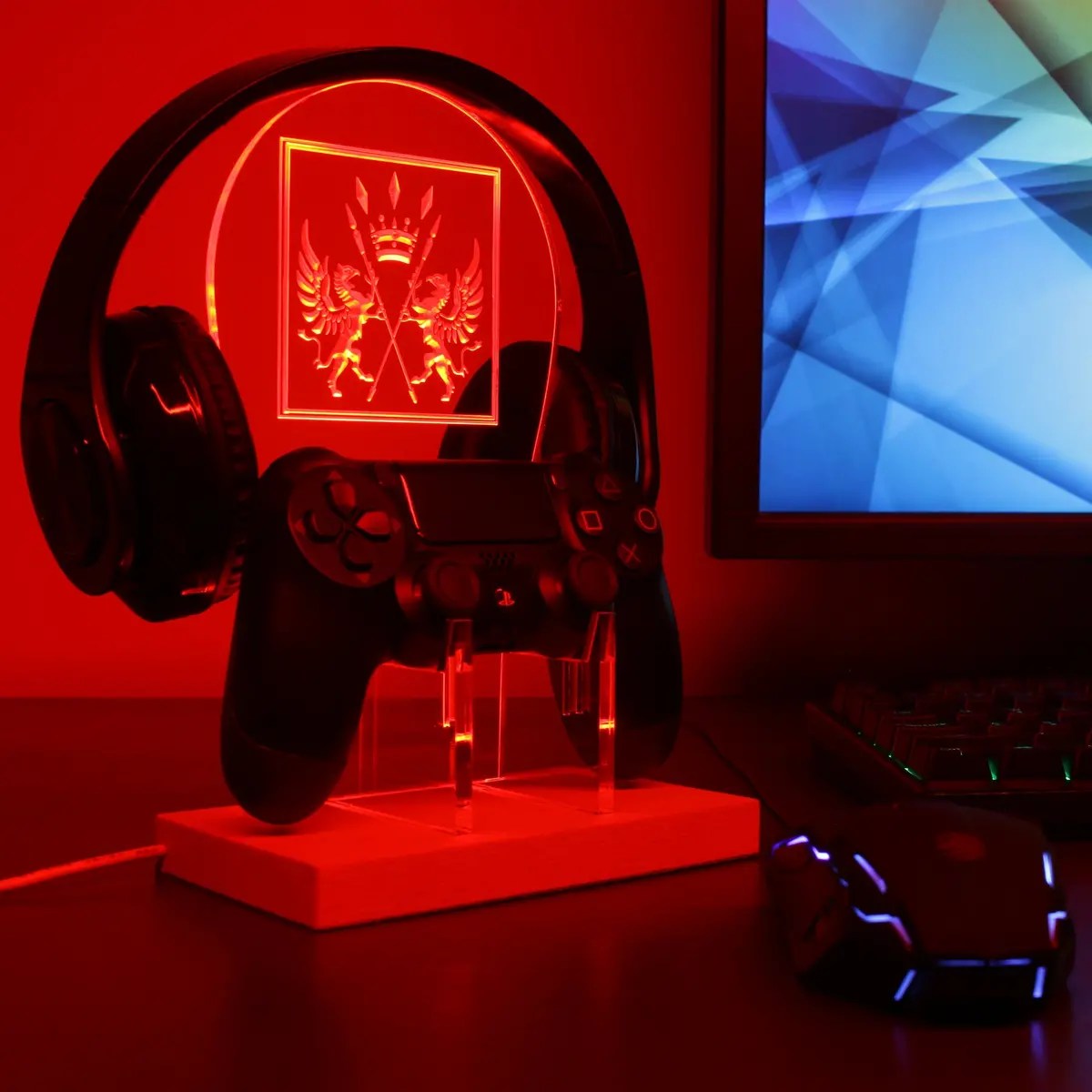 Klaus Devestatorie Nation Led Gaming Headset Controller Stand 1