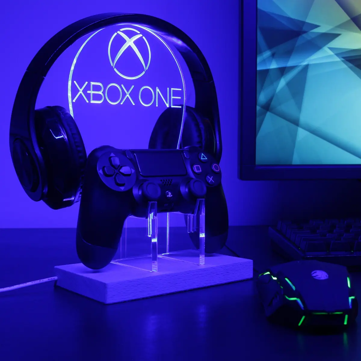 Xbox One Led Gaming Headset Controller Stand 2