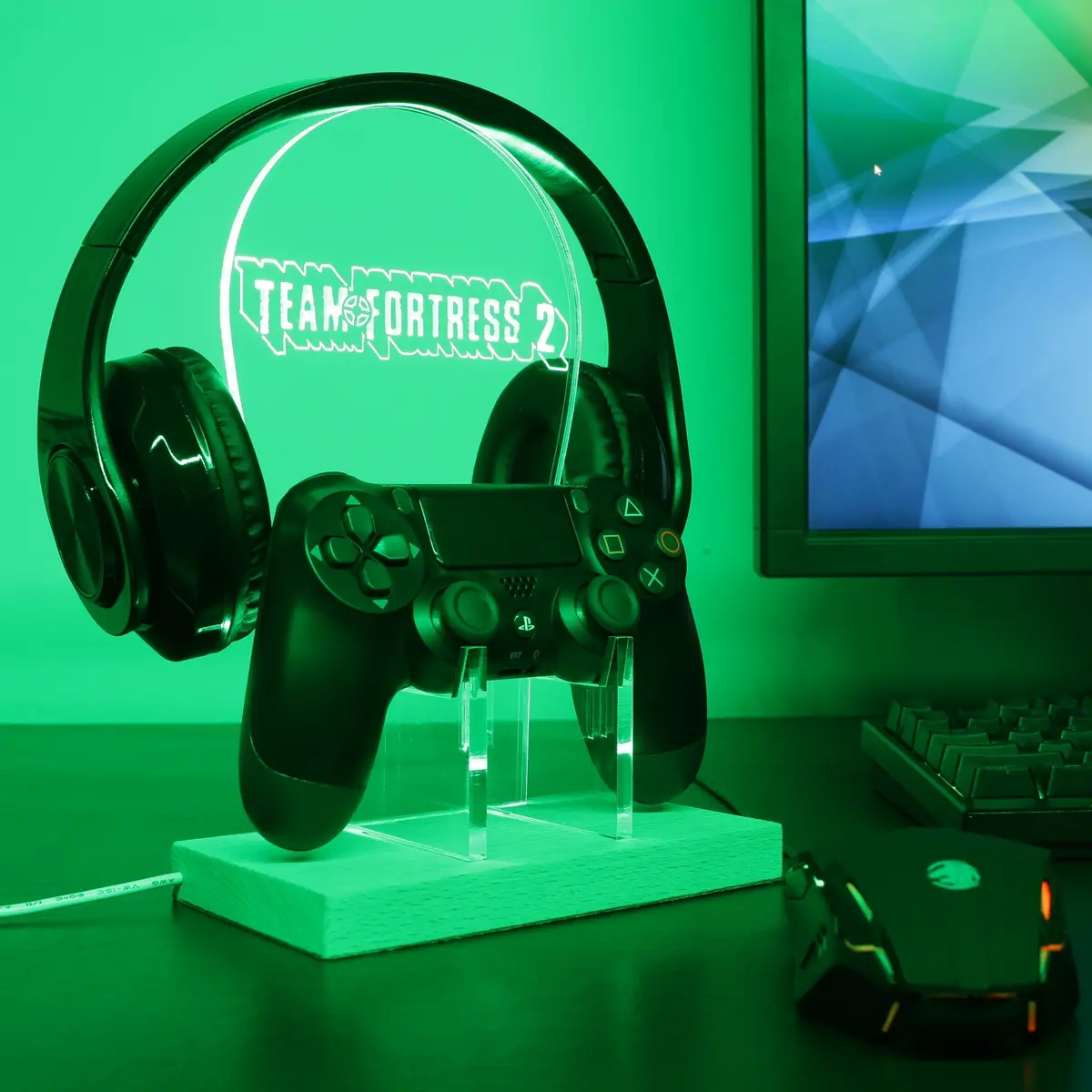 Team Fortress 2 Led Gaming Headset Controller Stand 1
